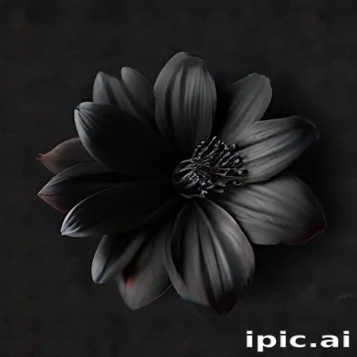 black flower png