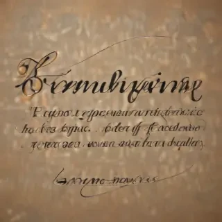 kevin in cursive