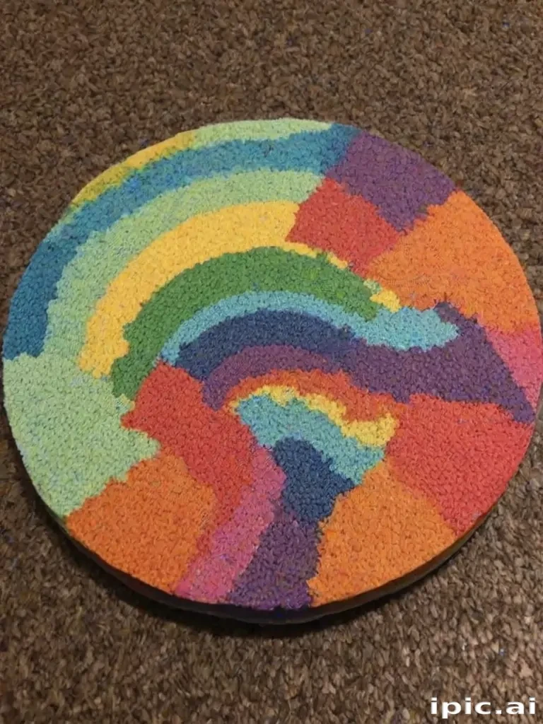 rainbow back round