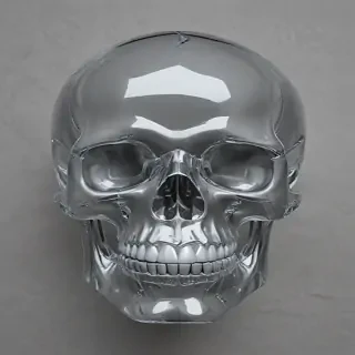 transparent skull