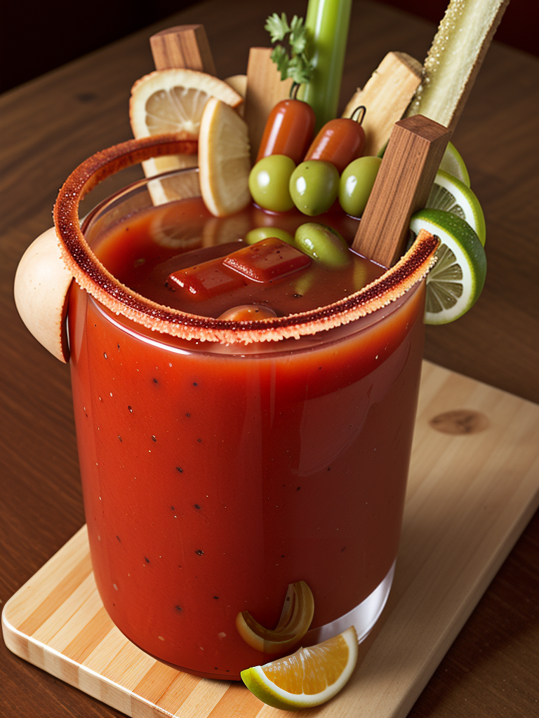 morning wood bloody mary mix