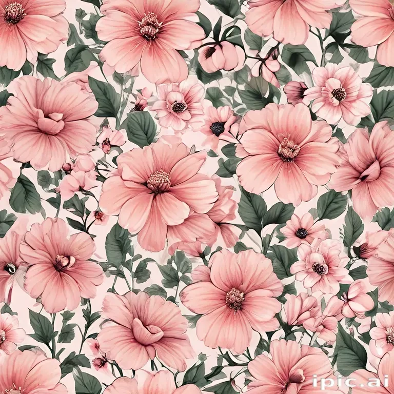 aesthetic flowers png