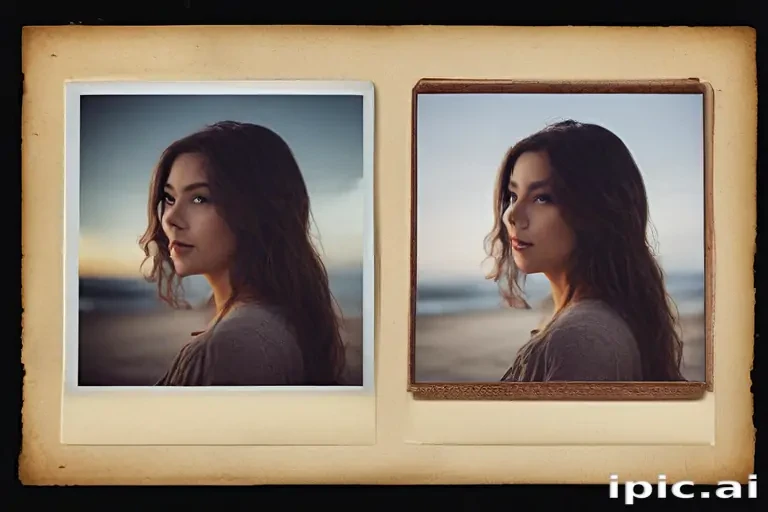 polaroid photo frame png