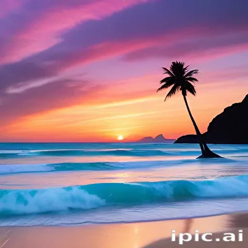 ios beach wallpaper