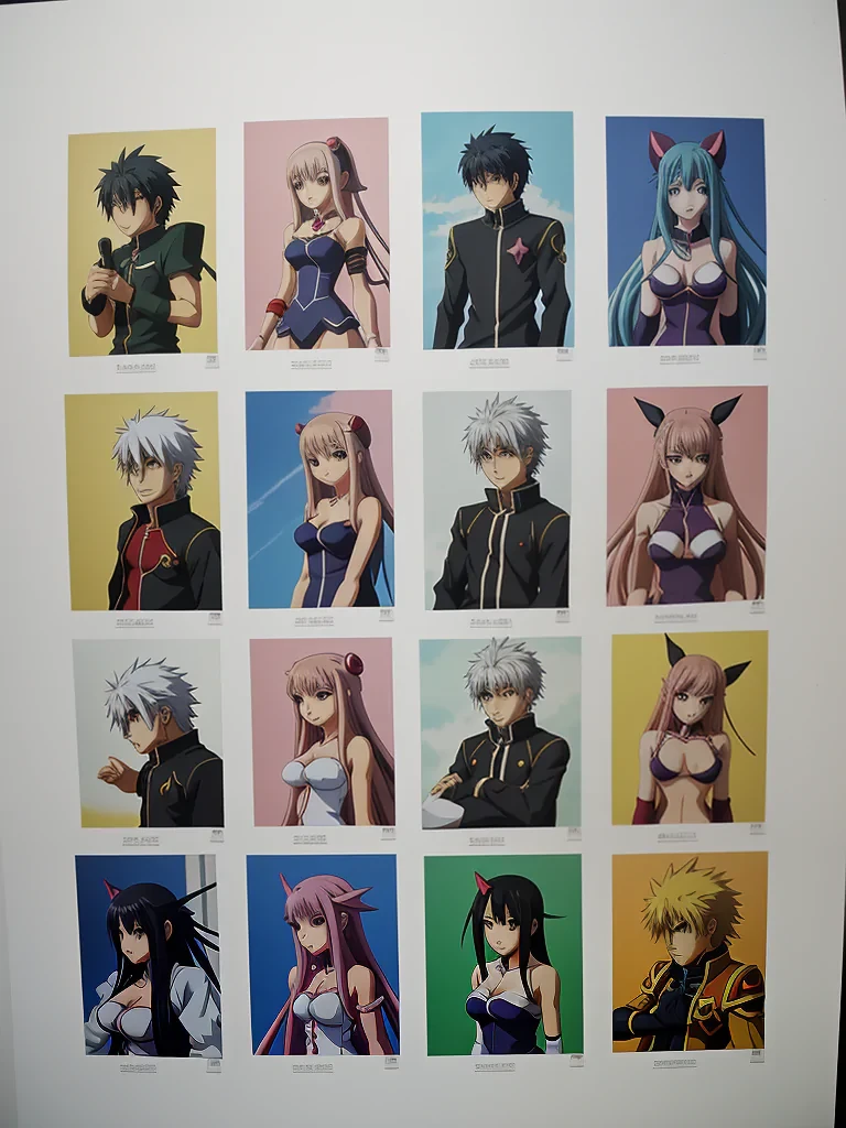 pictures of anime characters