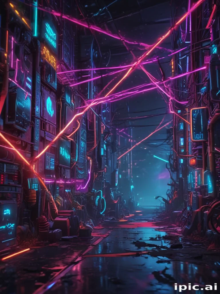 coolest neon wallpaper