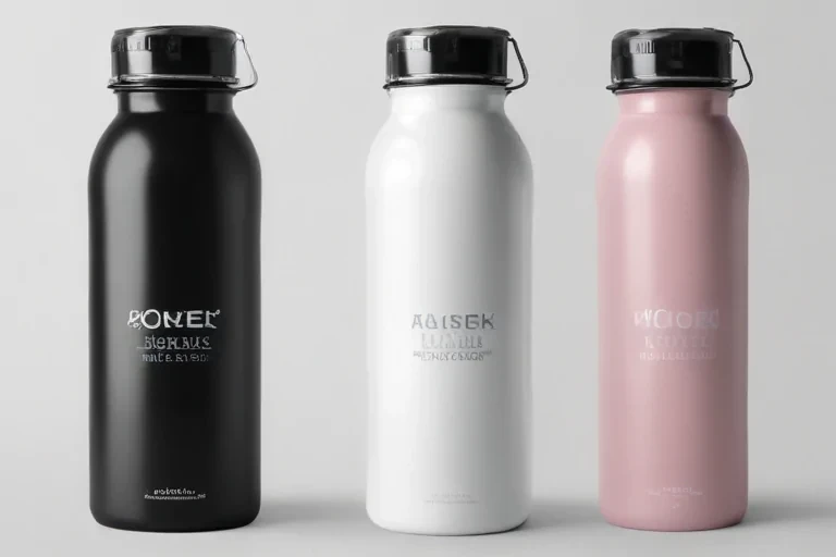 water bottle mockup