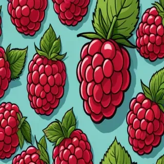 raspberry cartoon