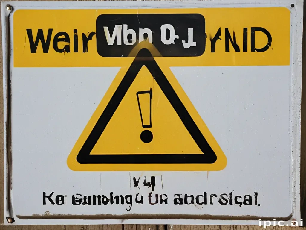warning sign