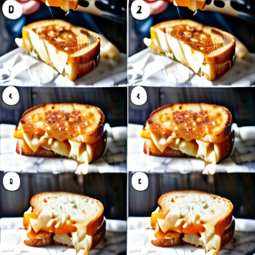 what to dip grilled cheese in