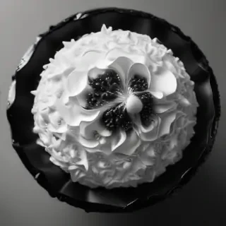 black and white cute