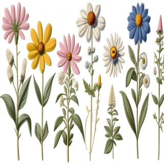 free wildflower clipart