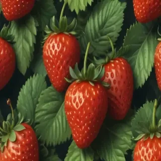 aesthetic strawberry wallpaper