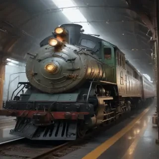 train transparent