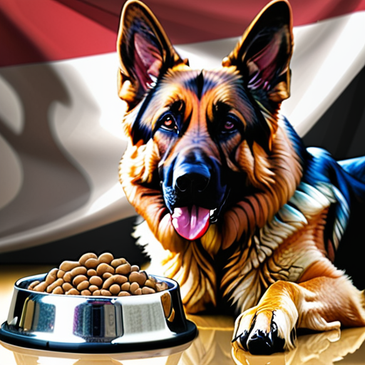 recommended dog food for german shepherd