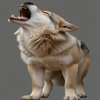 wolf howl png