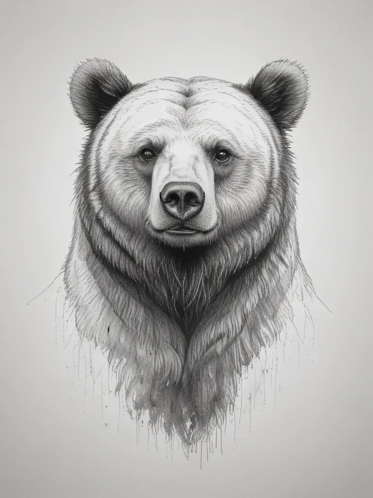 bear drawlings