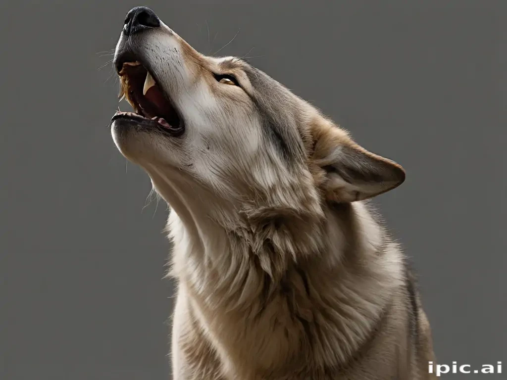 wolf howl png