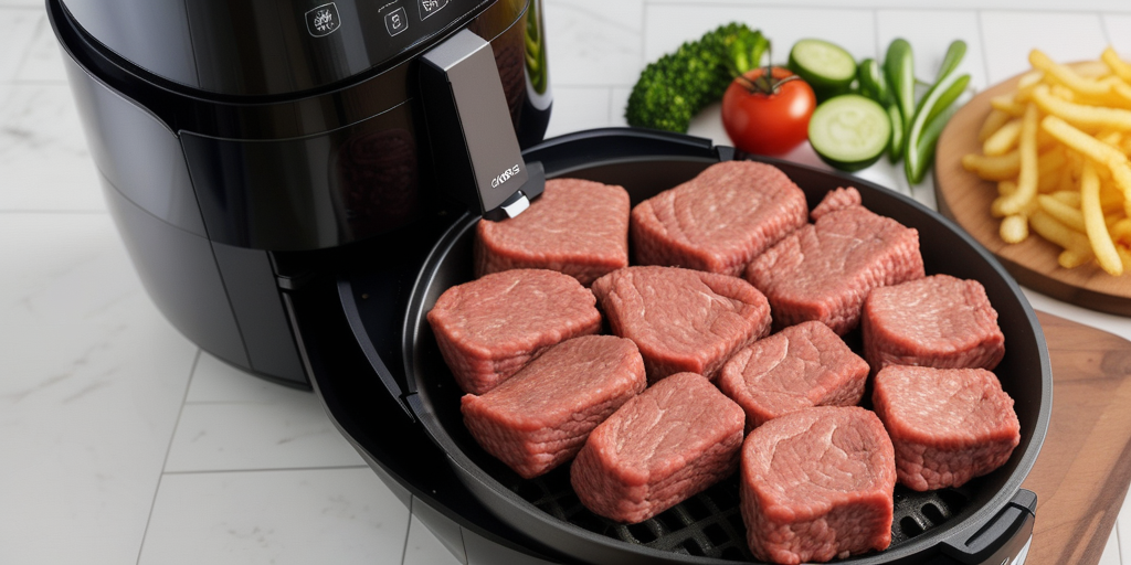 how long to cook ground beef in air fryer