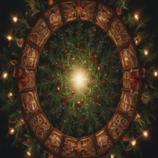 christmas pictures aesthetic