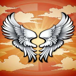 wings with background