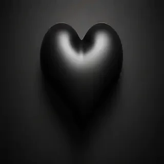 black heart background