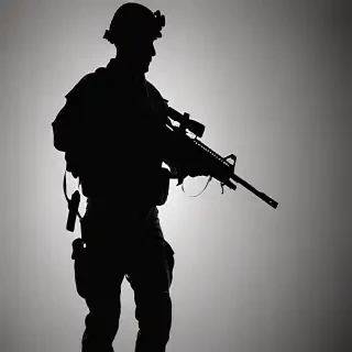 soldier silhouette