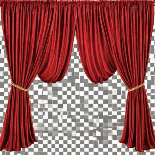red curtain png
