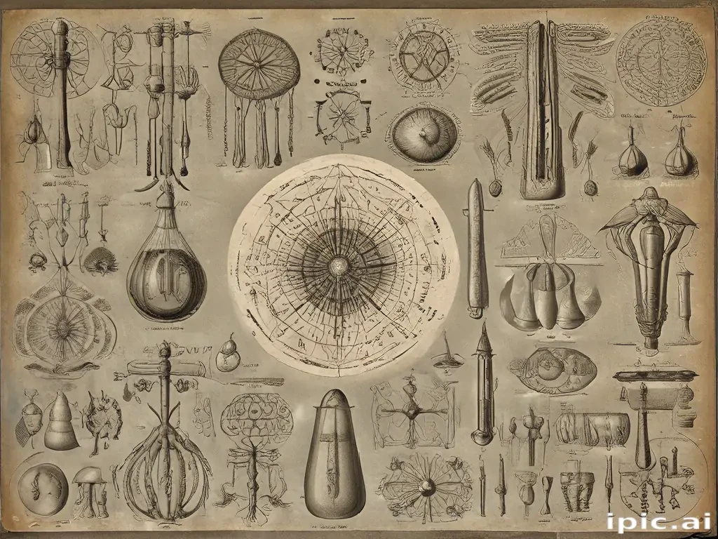 vintage scientific illustrations