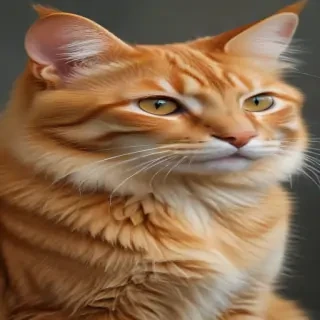 orange cat png