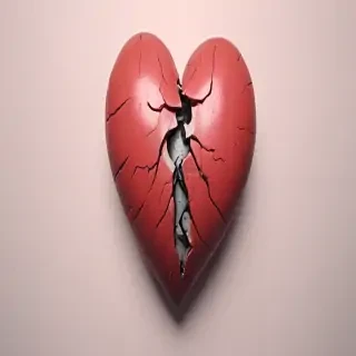 broken heart aesthetic