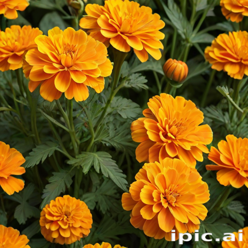 marigolds transparent