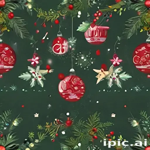 pretty christmas background