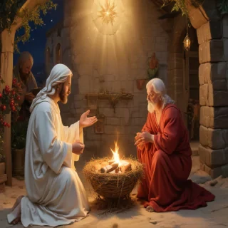 merry christmas jesus images