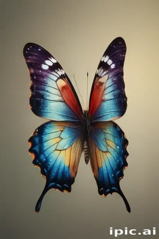 butterfly with no background