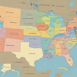 us states on a map