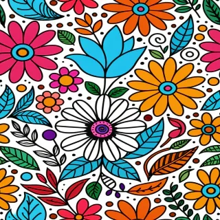 flower doodle png