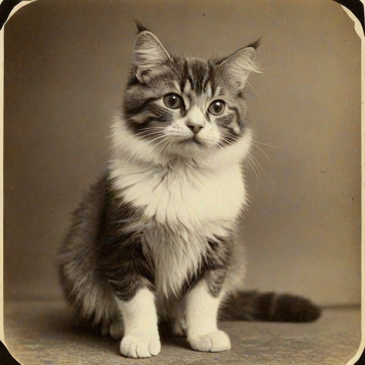 vintage cat photos