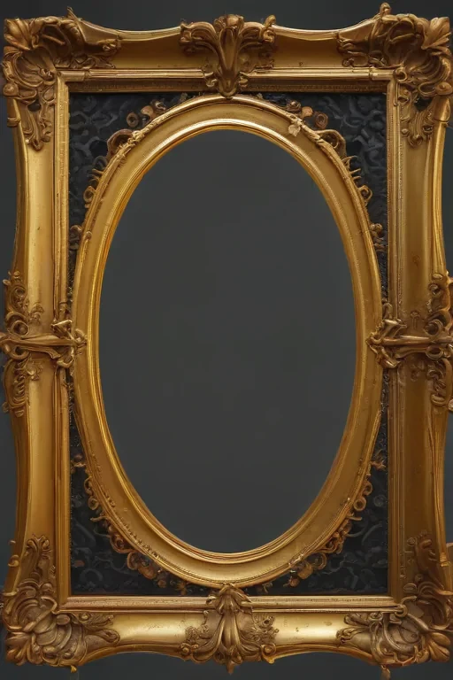 gold frame png transparent