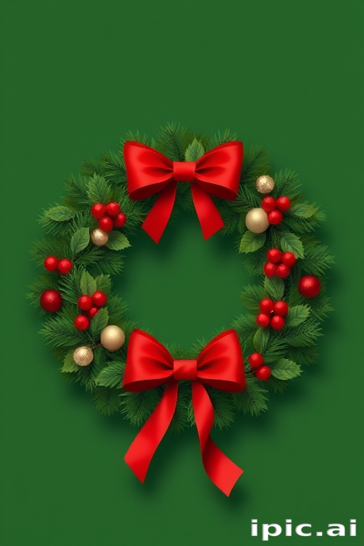 christmas wreath png