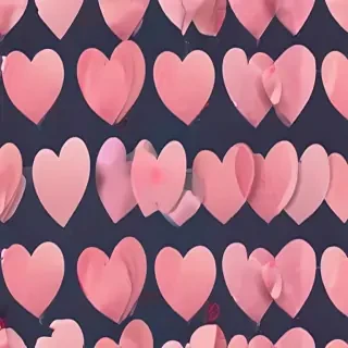 aesthetic hearts wallpaper
