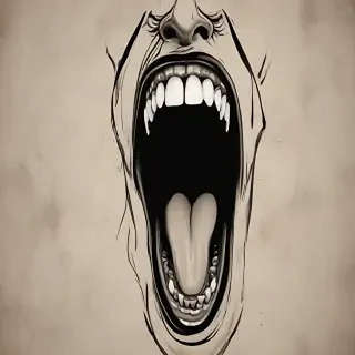 screaming background