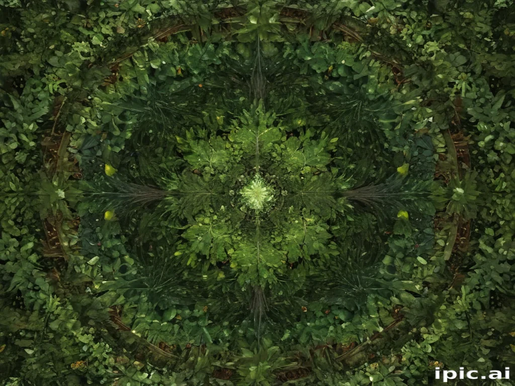 leaf circle
