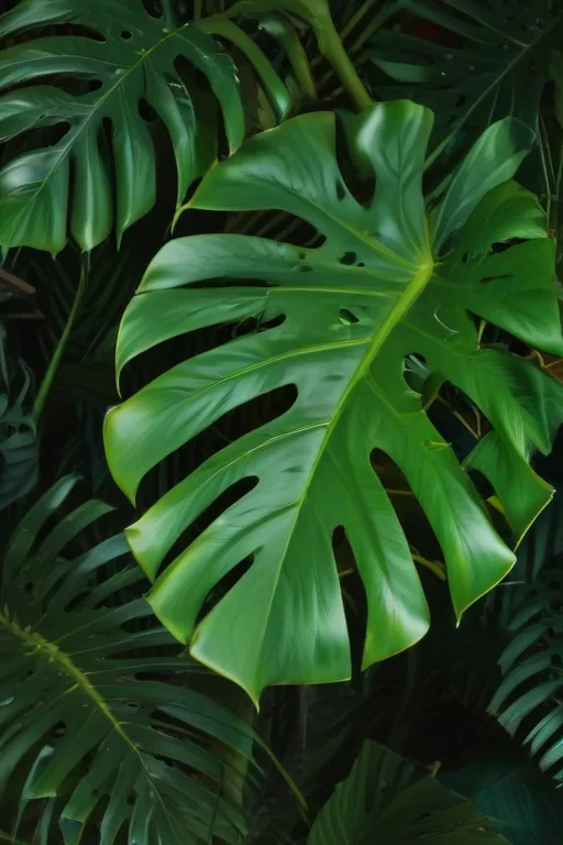 monstera background
