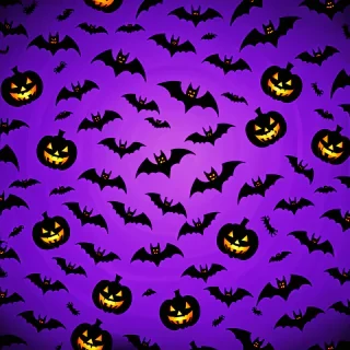 purple halloween wallpaper