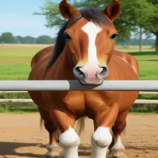 horses cartoon