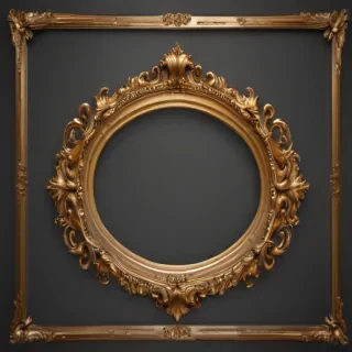 golden frame border