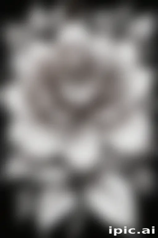flower drawing for coloring