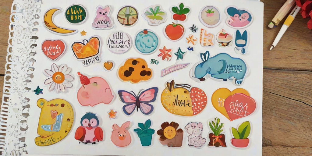 online scrapbook stickers