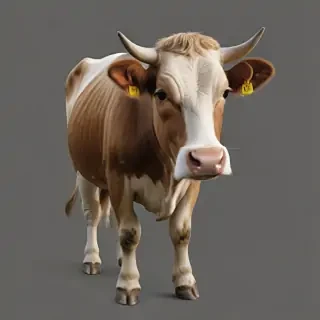 transparent cow png